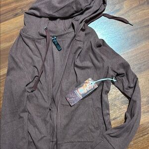 Kyodan Brown Zip-Up Hoodie